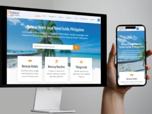 Boracay Beach Guide built with Elementor